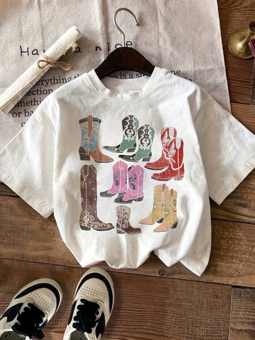 T-shirt Botas